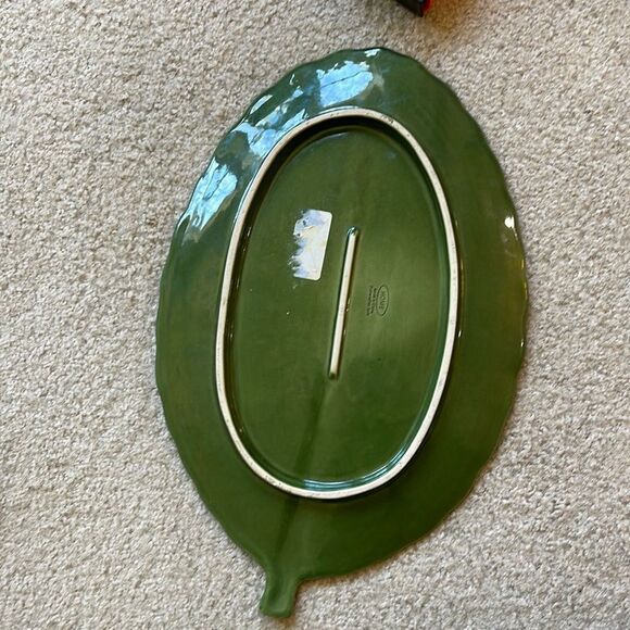 Leaf plate for appetizers dishwasher safe - Picture 3 of 3
